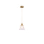 Pendant Light E27 Crystal — PL 2024-13-GL-CL