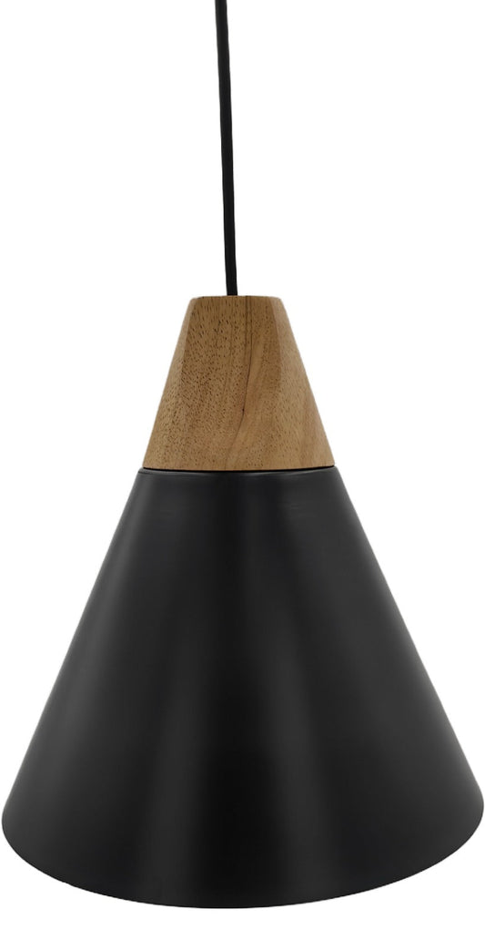 Pendant Light E27 Black — PL 7828-BK