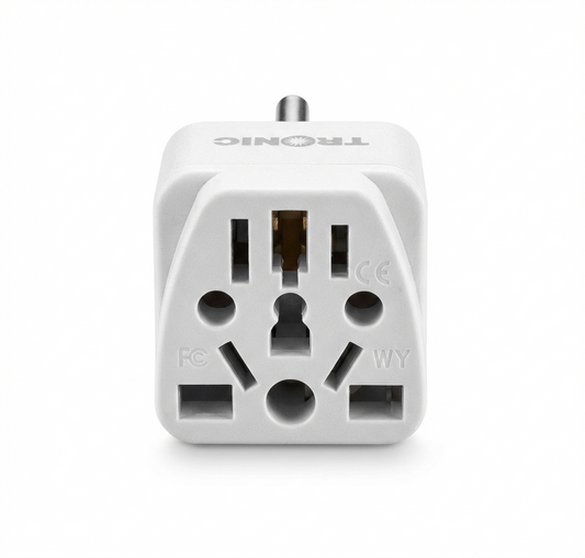 Top Plug Universal Adaptor White — AD 1020