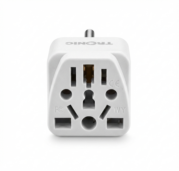Top Plug Universal Adaptor White — AD 1020