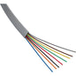 Power Cable 1.5mm 8Core Tri-Colour Black — TC FLEX-08-0015-GY